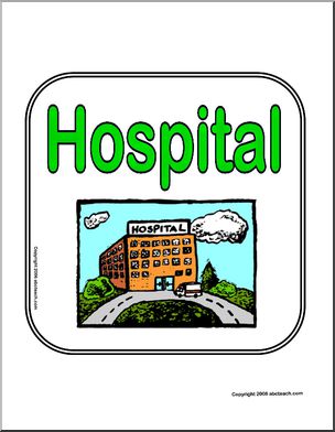 Theme Sign: Hospital