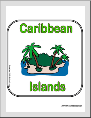 Sign: Caribbean Islands