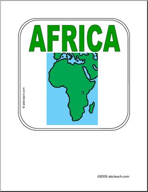 Sign: The Continents – Africa