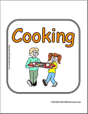Theme Sign: Cooking