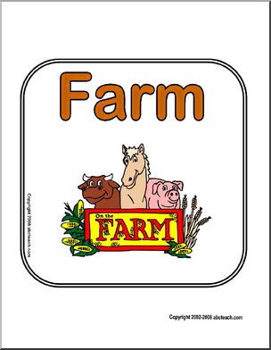 Sign: Farm