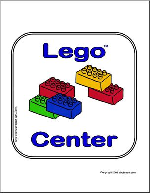 Center Sign: Lego Center