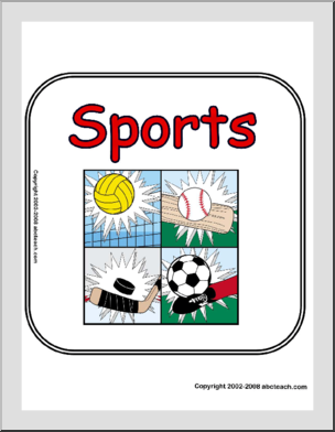 Theme Sign: Sports