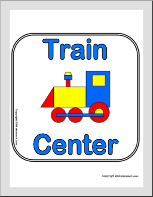 Center Sign: Train Center