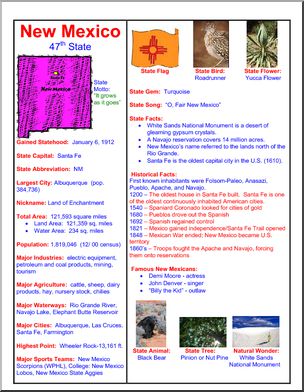 Fun facts about new mexico
