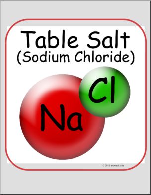 Poster: Science; Table Salt (color)