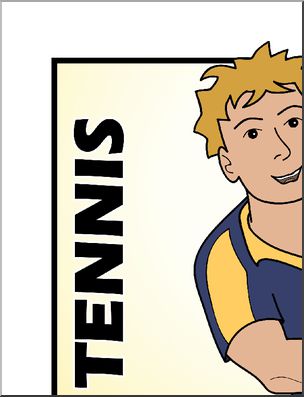 Large Poster: Sports – Table Tennis (color)