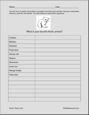 Favorite Arctic Animal Survey