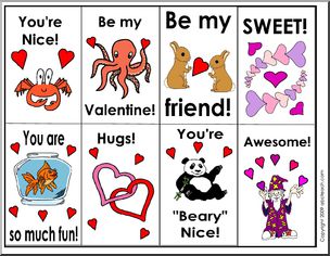 Cards: Valentines (color)