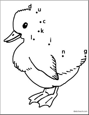 Dot to Dot: Duckling (spelling)