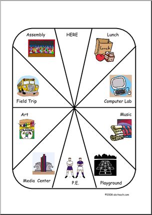 Where Are We? Room Chart 37 – Abcteach