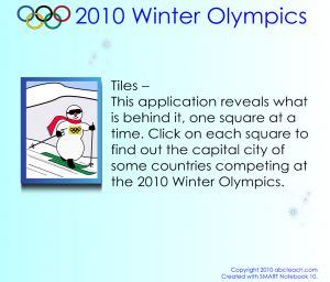 Interactive: Notebook: 2010 Winter Olympics – Name the Capitals