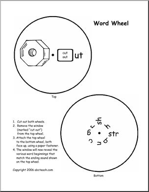 Word Wheel: UT words