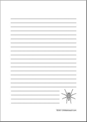 Writing Paper: Spider