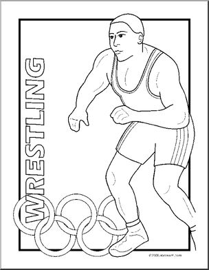 Coloring Page:  Summer Olympic Sports (set)